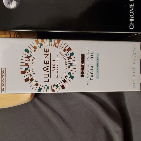 Lumene Facial Oil & Sorich Chrome Facial Tool Bundle - Picture 2 of 5